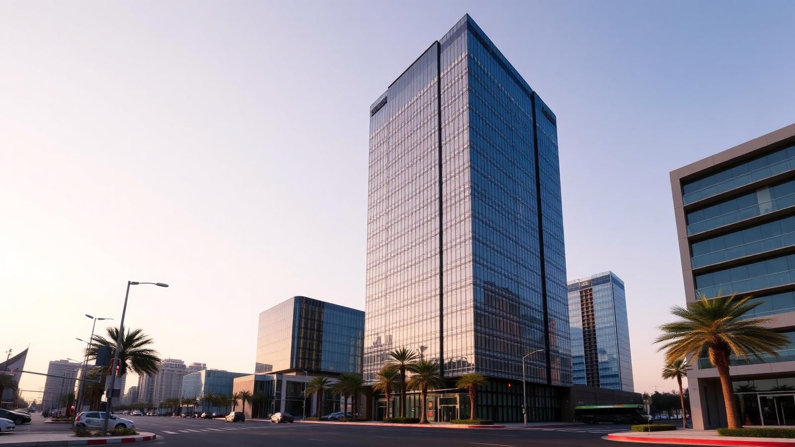 Grade A glass office tower in Barsha Heights (Tecom), Dubai