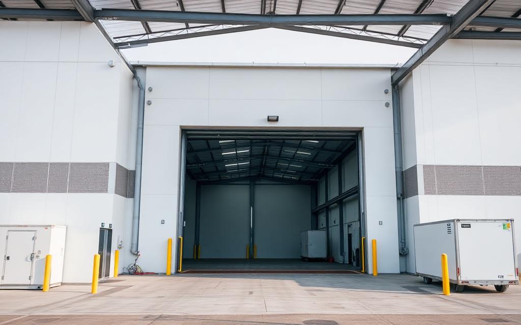 Temperature-controlled cold storage facility